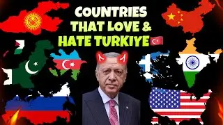 Countries That Love And Hate Türkiye🇹🇷 2025