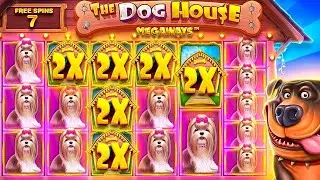 Самый мощный занос в THE DOG HOUSE , Поставил полную поляну вилдов , заносынедели онлайн, казино