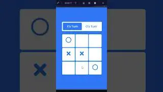 Tic Tac Toe Game using HTML CSS & JavaScript