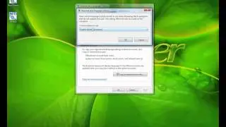 System Locale, Vista
