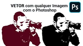 Como Vetorizar Qualquer imagem rapidamente no Photoshop 2022