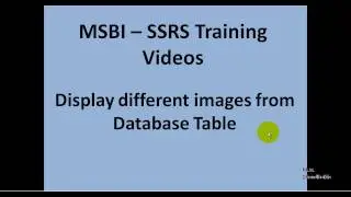 MSBI - SSRS - Display different images from Database Table