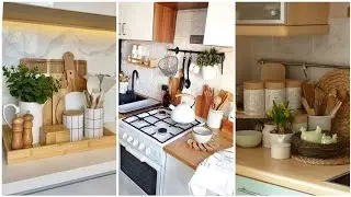 Small Kitchen decorating ideas with cottage style. Small Cottage kitchen decor ideas.#kitchendesign