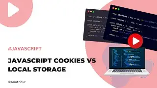 javascript cookies vs local storage 🔥🧑‍💻