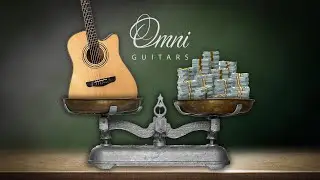 Omni D-890S китайская гитара со звуком на 100K.