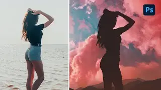 Photoshop Tutorial: How to Create Amazing Silhouette Effect!