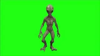 Green Screen Alien video effects