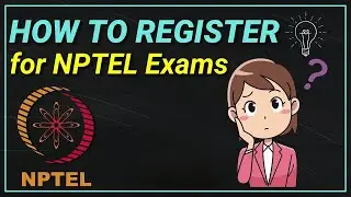How to register for NPTEL Exam | Exam Form Fill Up Process NPTEL Swayam Portal | NPTEL Exams