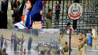 Wagah-Attari Border Ceremony - Beating Retreat Ceremony - Indo Pak Border