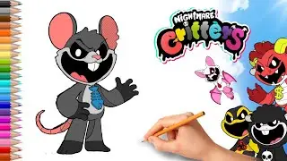 How to Draw Touille | Nightmare Critters Poppy Playtime Charter 4