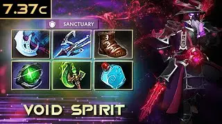 [MIDLANE] EMO VOID SPIRIT 7.37 | #Dota2 #4K