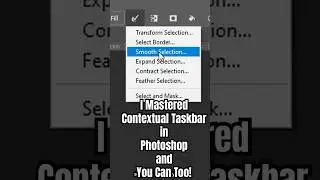 Contextual Taskbar - Photoshop 