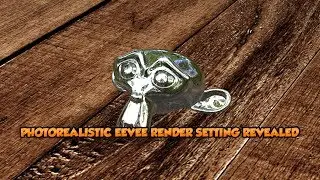 Photorealistic Eevee render setting is revealed - Blender 2.8 Tutorial