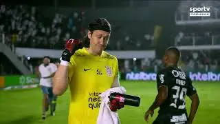 VEJA A CONFUSÃO APÓS APITO FINAL DE SANTOS E CORINTHIANS NA VILA BELMIRO!