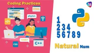 Free Natural Number Pattern in Python Source Code - Pattern Programs - Python Projects - Sekhar