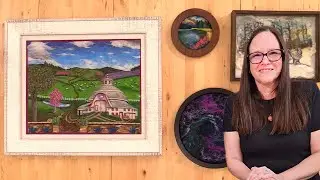 How to Frame Felted Pictures with Guest Helen Russell - Tips & Tricks From a Professional Framer