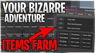 [LUCKY ARROW] Your Bizarre Adventure YBA Script Hack Auto Farm Items Farm - Roblox Pastebin 2022