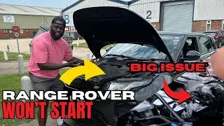 The Range Rover won’t Start|Big Issue with the car|Salvage Nation