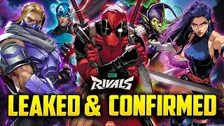 All Leaked & Teased Marvel Rival Characters so far! 👀