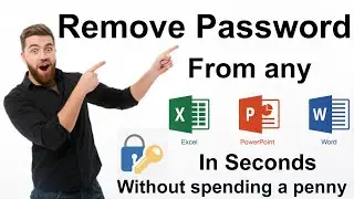 Remove Password From Word and Excel Files In Seconds