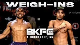 BKFC 59: Dodson vs Aguero Weigh-Ins | LIVE!