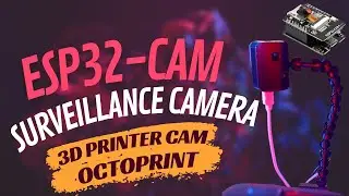 Don't buy! Make your own Security Cam in $6 | ESP32 CAM | 3D Printer Camera