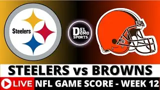 PITTSBURGH STEELERS VS CLEVELAND BROWNS LIVE 🏈 Thursday Night Football NFL Week 12 - NOV 21, 2024