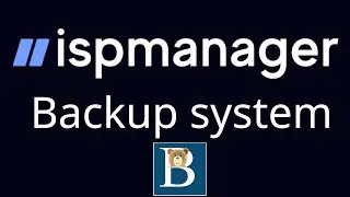 Ispmanager backup system