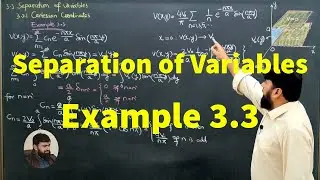 L26.3 Separation of variables - Cartesian coordinates - Example 3.3