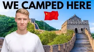 WE CAMPED on The GREAT WALL OF CHINA 🇨🇳