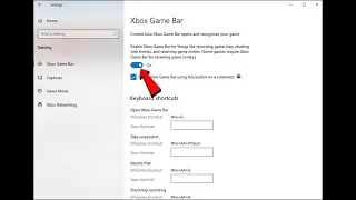 How to enable xbox game bar using xbox controller in windows 10