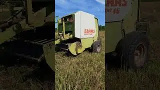 сенокос прессуем сено!проблемы с сеткой claas46