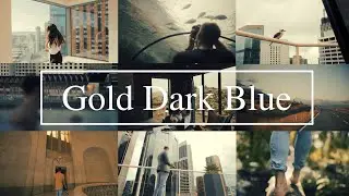 FREE Cinematic Lut - Gold Dark Blue Cinematic Lut for Final Cut Pro & Premiere Pro