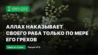 Аллах наказывает своего раба только по мере его грехов. Пользы из Шарх Ас-Сунна. Абу Яхья Крымский