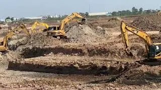 Organic excavator group digging #viral #machine #trending #adventure #excavator #amazing #jcb