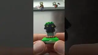 Plants Vs Zombies из пластилина часть 2 Грибы