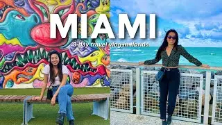 FIRST TIME TRAVELLING TO MIAMI // 3-Day Travel Vlog in Florida