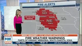 Fire Weather Warnings In KS, NE, SD And IA On Friday