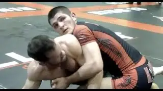 Khabib Nurmagomedov Grappling Match At Naga