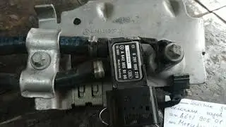 Датчик давления выхлопных газов Om 651.940 A6429050100 Mercedes Vito 639 Дефект крепления