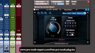 FREE Pro Tools Plug In Focus - Blue Cat Gain Suite