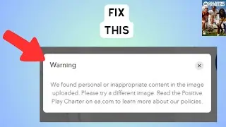 Fix We found personal or inappropriate content in the image College Football 25 Team Builder