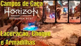 Horizon Forbidden West | Campos de Caça _ Teste de Laceração, Choque e Armadilha