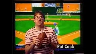 Front Page Sport Baseball - Pat Cook  (Sierra's Sneak Peeks 2) 1994.