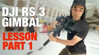 DJI RS 3 Gimbal Tutorial 1: Running, Flashlight, FPV, 3D 360 Roll