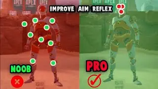 HOW TO IMPROVE YOUR AIM & REFLEXES | 5 Tips and Tricks (APEX LEGENDS MOBILE)
