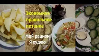 Экономное правильное питание / Меню на день/ Я худею