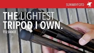 Lightest tripod for travel - Sunwayfoto