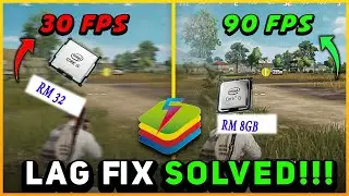 BGMI bluestacks 5 settings for low end pc Intel i3k RO  GTX 1650 SUPER, BGMI LAG FIX,