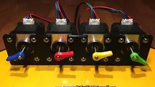 Sea Shanty 2 on stepper motors